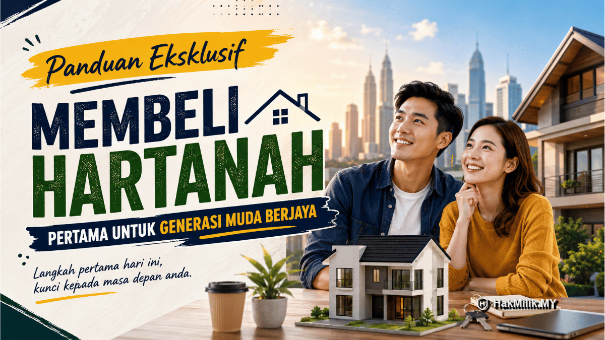 Panduan Eksklusif Membeli Hartanah Pertama untuk Generasi Muda Berjaya